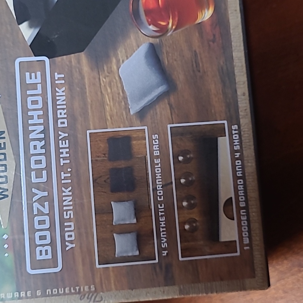 The Kraftsman Co. Boozy Cornhole Game - Picture 3 of 3